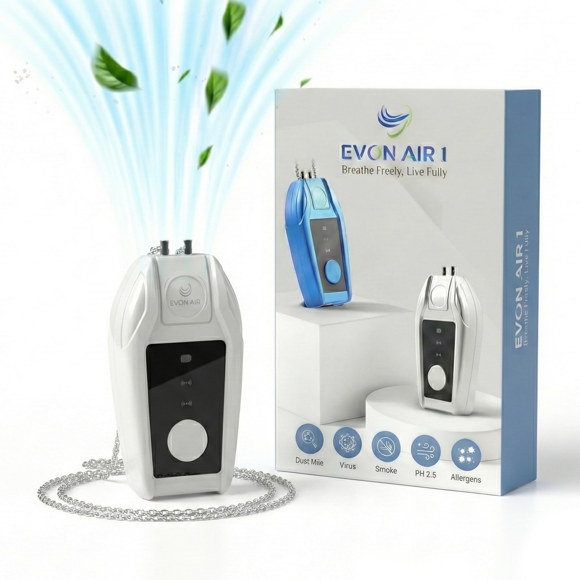 Amazon.com: Portable Air Ionizer with 50M Ions/cm³ | Filterless